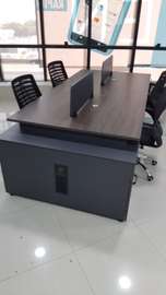 Station de bureaux 4places