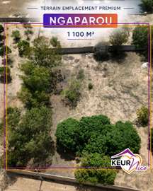Terrain emplacement premium à Ngaparou