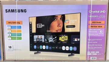 Smart TV Samsung, 65 Pouces (2025) 4K Crystal UHD U8000FD