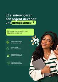 Formation en éducation financière