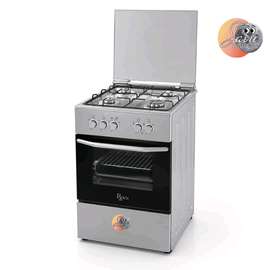 CUISINIERE ROCH 4FEUX 50X50 A GAZ GRIS RGC50