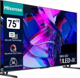 HISENSE LED 75U7N ULED QUANTUM DOT 4K SMART VIDAA