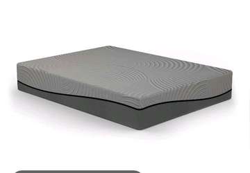 Matelas mémoire de forme 160x200 gris 20 cm confort
