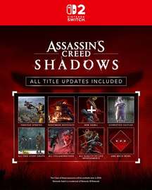 Assassin's Creed Shadows Switch toutes mises à jour
