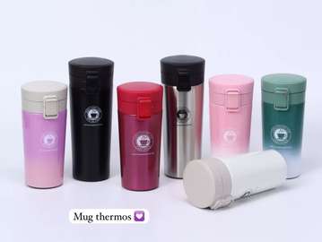 Mug thermos inox 350 ml fermeture hermétique