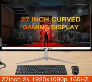 Moniteur ordinateur 1k et 2k 27 pouces incurvé