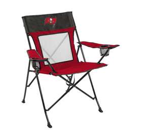 Chaise pliante grand modèle avec accoudoirs et repose verre
