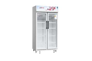 REFRIGERATEUR 590LITRES ASTECH 2PORTES VITRINE FV590V