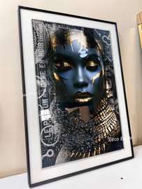 Tableau femme africaine