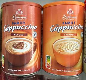 Bellarom Cappuccino – 500 g Chocolat et Cara