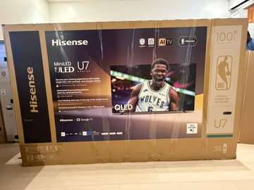 Hisense Smart TV 4K 100 pouces 100U7KQ