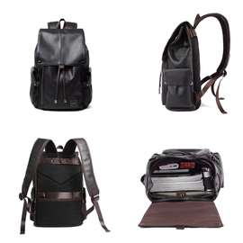 Sac à dos cuir pour ordinateur /Sac d'ordinateur en tissu