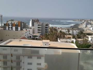 Ĺuxueux appartement F5 avec vue sur mer aux Almadies