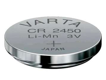 Pile Batterie cr2450 pour clé véhicule
