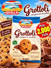 Biscuits aux pépites de chocolat Grottoli