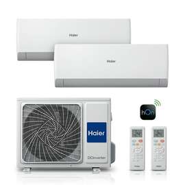 SPLIT HAIER DOUBLE EVAP 12000BTU 1.5CV INVERTER