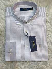 Ralph Lauren chemise  blanche rayée