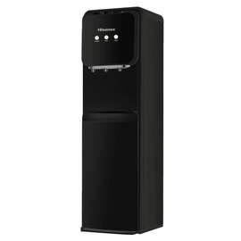 Hisense distributeur eau froide chaude noir cache bouteille