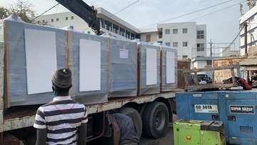 Groupe électrogène 72kva silencieux neuf