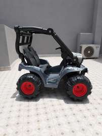 Voiture électrique enfant tout-terrain gris anthracite