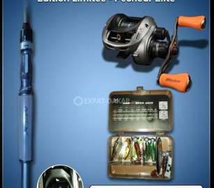Canne à Pêche MS-X avec Moulinet MS+X® Complet + Leurres