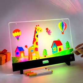 Tablette lumineuse LED enfants/adultes – Dessin et messages