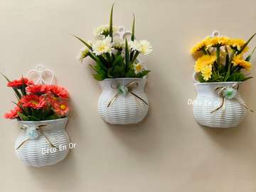 Pot de fleur mural