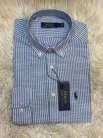 Ralph Lauren chemise  blanche rayée