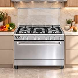 CUISINIERE 5FEUX FINIX 90X60 INOX G95NDM (62V12T2G1X)