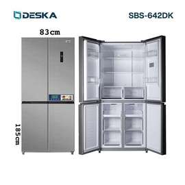 Réfrigérateur DESKA SBS-642DK 4 portes 642L inox