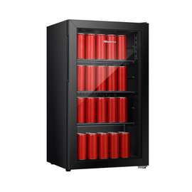 REFRIGERATEUR HISENSE BAR VITRINE 1PORTE 94LITRES RJ12D4NX