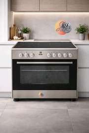 CUISINIERE TECNOLUX 5FEUX 90X60 ELECTRIQUE INDUCTION