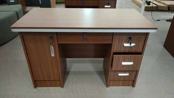Table bureau en bois 120cm