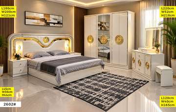 CHAMBRE À COUCHER 6PCS