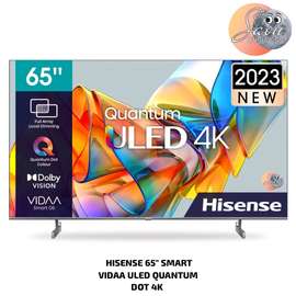 TELEVISEUR HISENSE 65 ULED SMART
VIDAA QUANTUM DOT 4K 65U7N