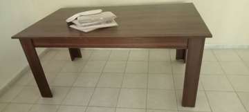 Table à manger 170 x 100 cm, en bois pour 6 personnes