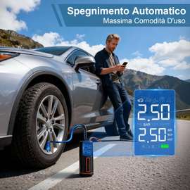 Gonfleur de pneus portable, compresseur d'air