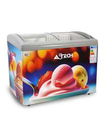 Congelateur Astech 400 litres vitrine horizontal