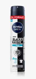 Déodorant nivea spray anti-traces jaunes et blanches 200ml