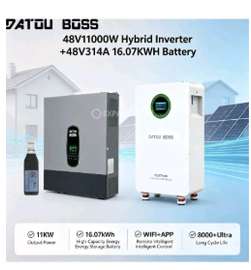 Kit onduleur 11kw/ batterie lithium 16kw