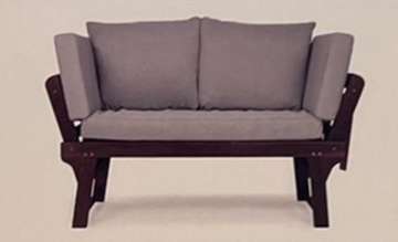 Daybed canapé lit convertible d'extérieur