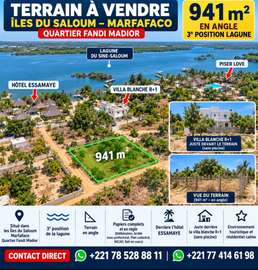 TERRAIN À VENDRE ÎLES DU SINE-SALOUM Fandi Madior
