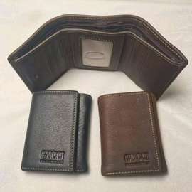 portefeuilles  Grandes Marques cuir  compact noir et marron