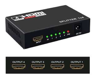 Splitter hdmi 1x4 meilleur qualités 4k