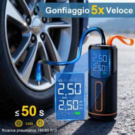 Gonfleur de pneus portable, compresseur d'air