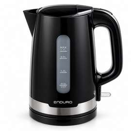 BOUILLOIRE 1.7LITRES ENDURO ELECTRIQUE NOIR INOX KE17L