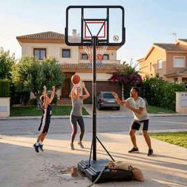 Panier de basket extérieur réglable de 3 m