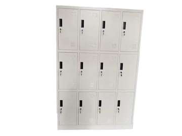 ARMOIRE METAL A CASIERS 12 COMPTMTS KD-046