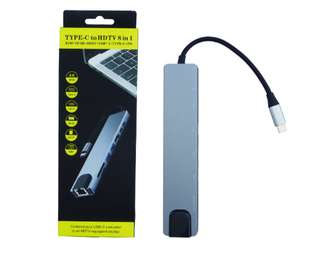 ADAPTATEUR TYPE C 8 EN 1