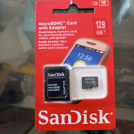 Sandisk Carte mémoire micro SDHC  TF 128 Go